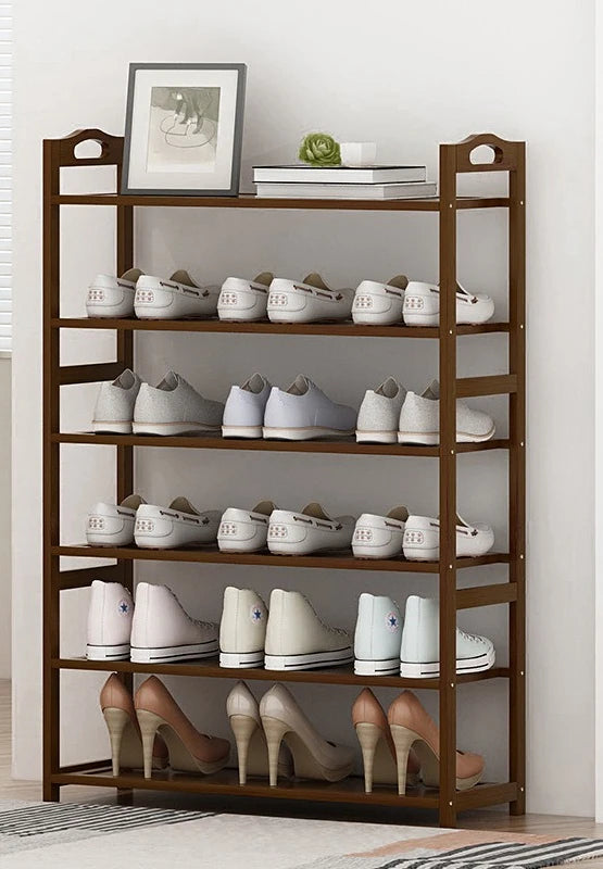 High Quality Bamboo Shoe Shelf Shoes Storage Organizer Shoe Storage Cabinet
