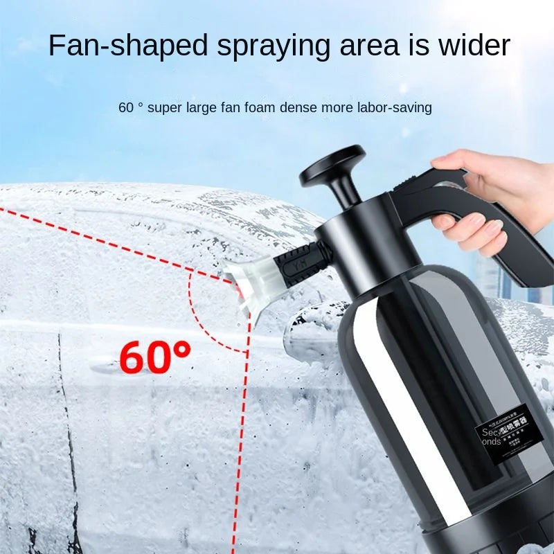 2L Hand Pump Foam Sprayer for Car Wash | AlluCanFind