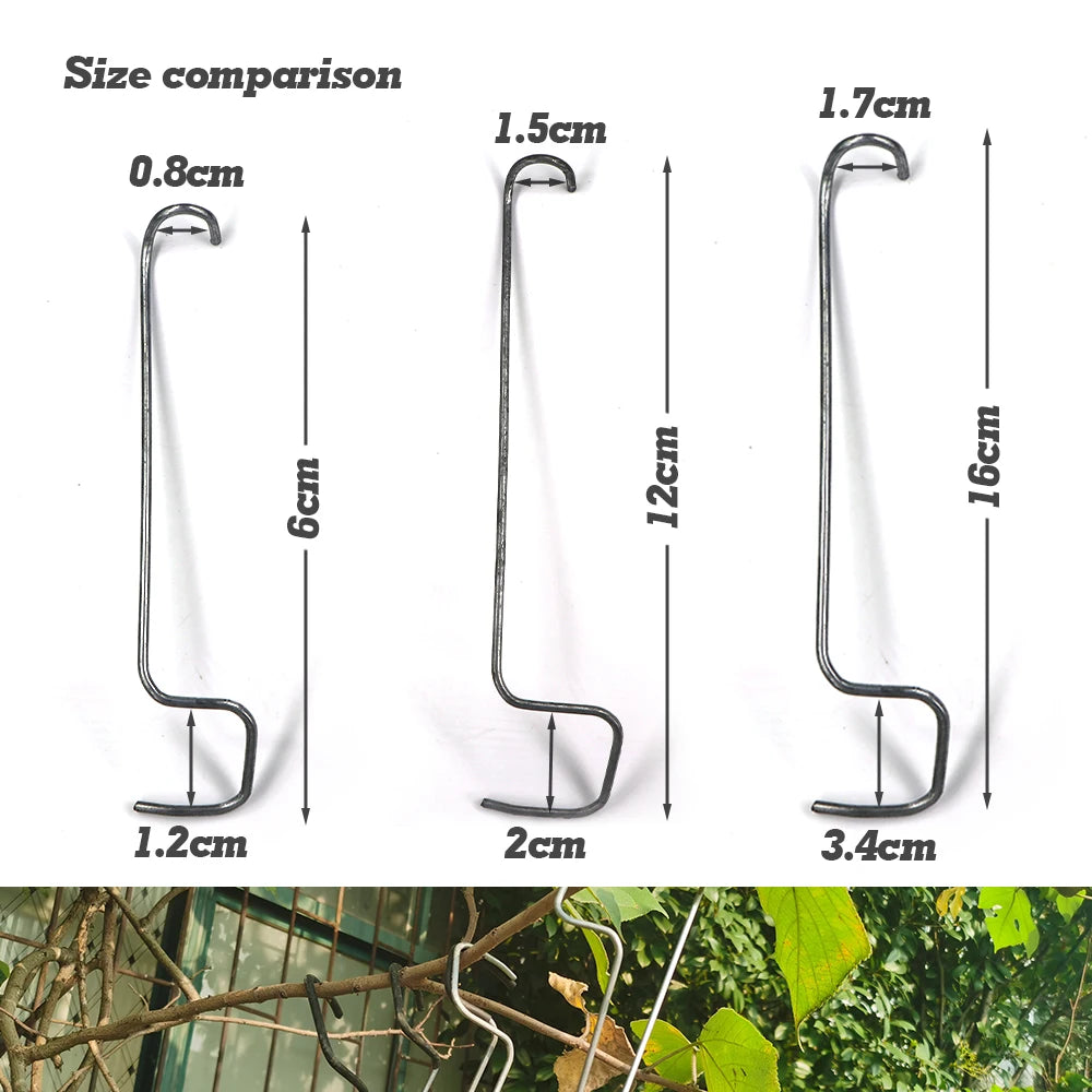 10Pcs Stainless Steel Reuseable Branch Spreader Metal Fruit Tree Branches Holder Plant Support Stand for Outdoor Farm Planting T