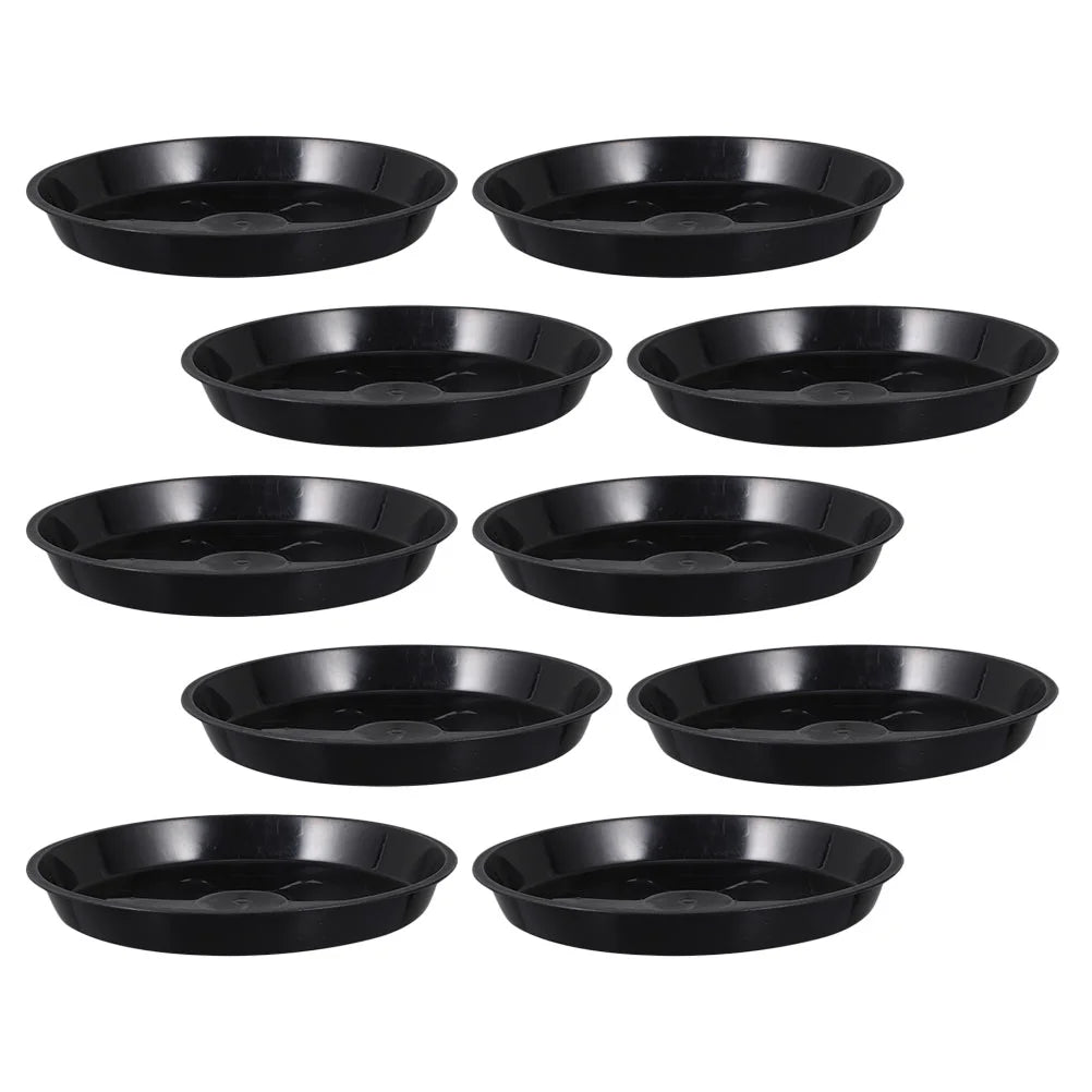 Plastic Flowerpot Bases Waterproof Plant Saucers Excess Water Collector Potted Plant Trays Gardening Trays Plant Pot Plates