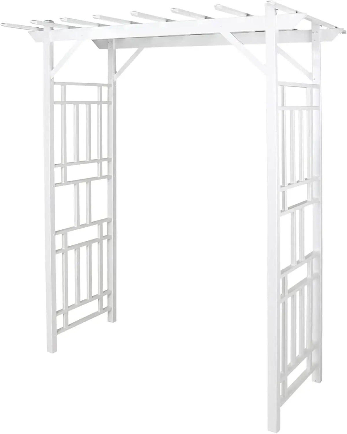 Outdoor Garden Arch, Wellington Arbor Trellis for Climbing Plants