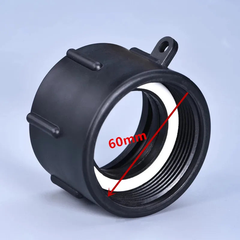 High quality IBC Water Tank Adapter 2'' to 2" Water Connector Fuel Bucket Valve Tank Garden Hose Pipe Fittings