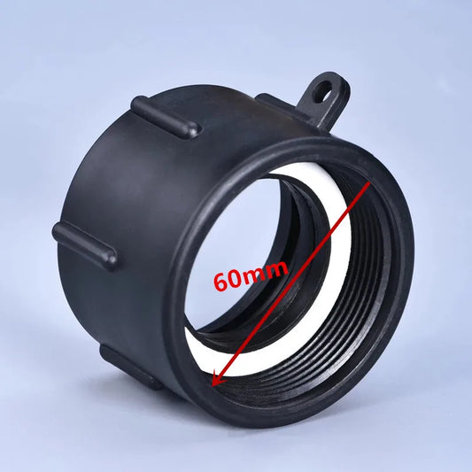 High quality IBC Water Tank Adapter 2'' to 2" Water Connector Fuel Bucket Valve Tank Garden Hose Pipe Fittings