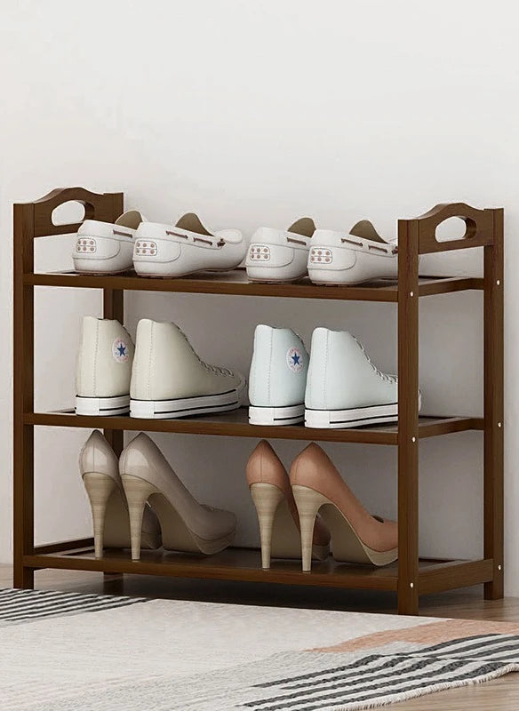 High Quality Bamboo Shoe Shelf Shoes Storage Organizer Shoe Storage Cabinet