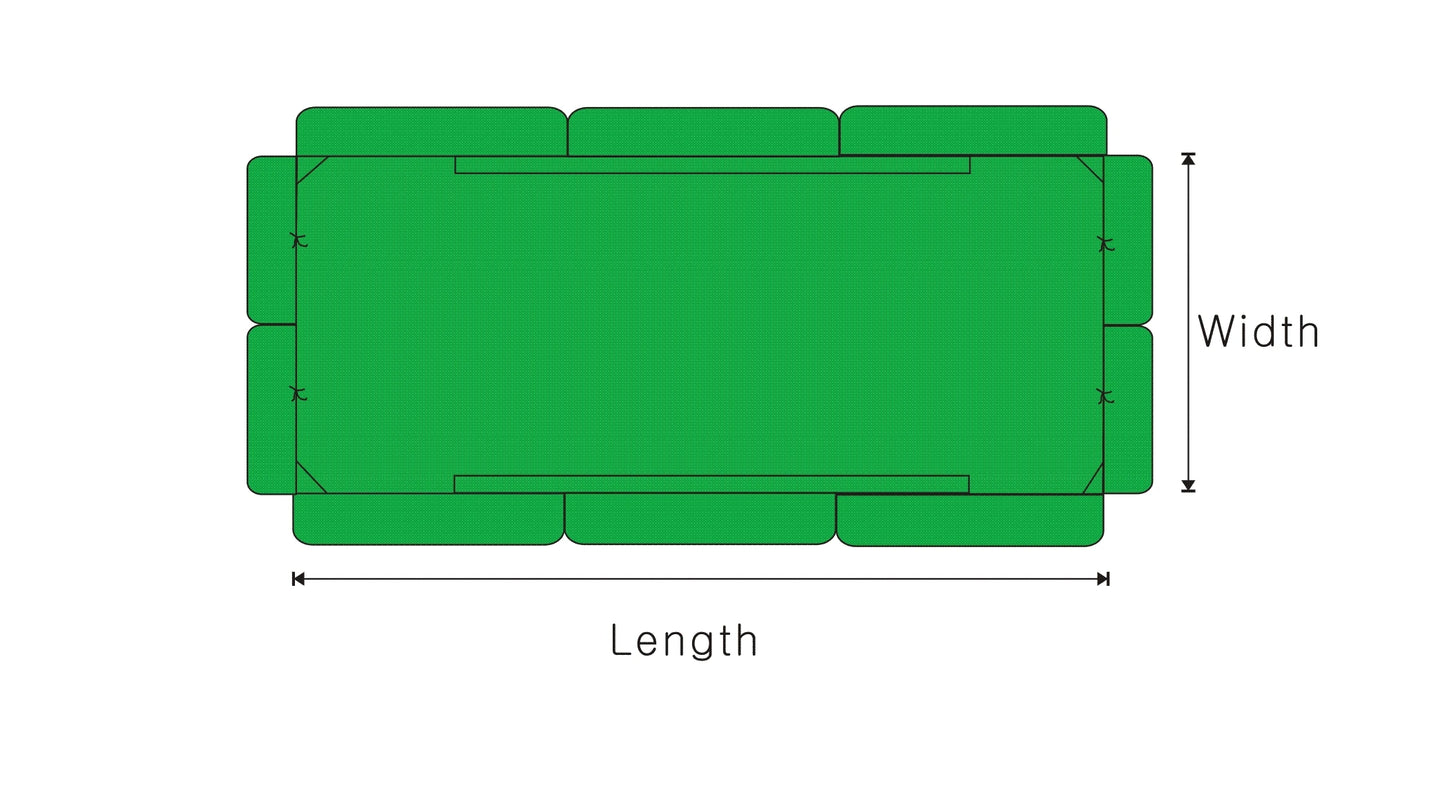 Dark Green Hammock canopy Cloth for 3 Seats Metal Hammock, 200x120cm/195x125cm,Top Roof replacement for swing, custom made