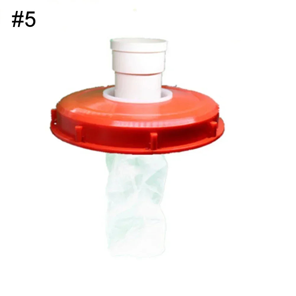 Rain Barrels Tank Filter Cover Nylon Washable Rainwater Tanks For DN75 Cover IBC Lid With Nylon Filter Watering Equipment Parts