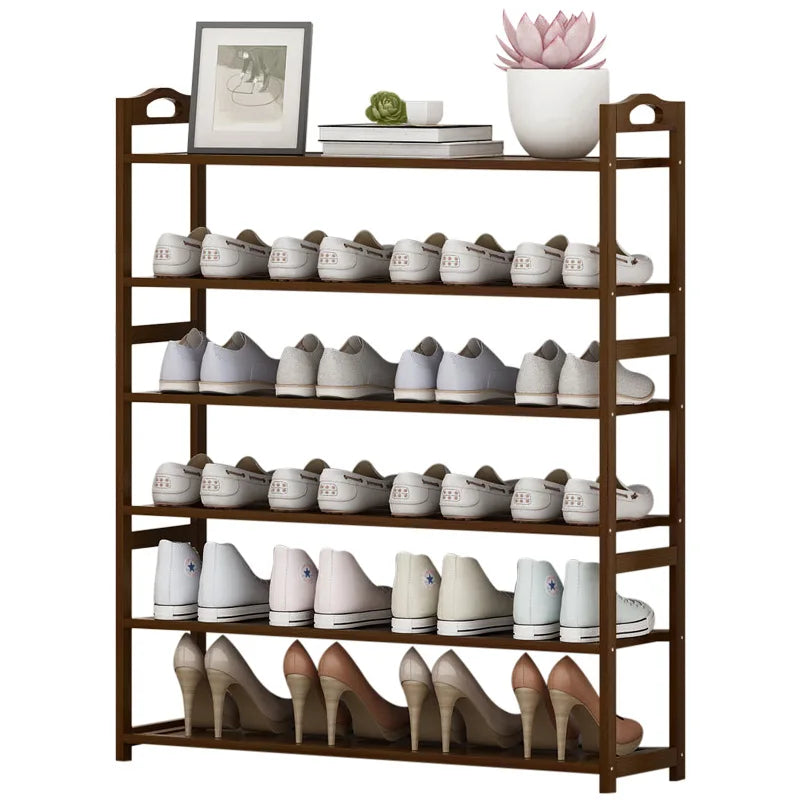 High Quality Bamboo Shoe Shelf Shoes Storage Organizer Shoe Storage Cabinet