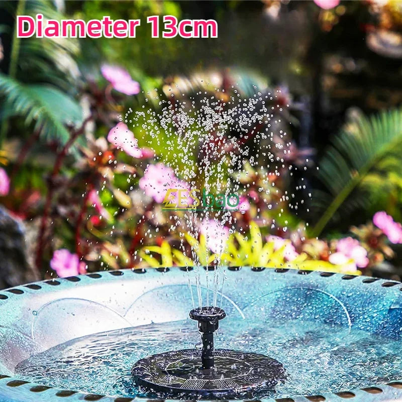 Outdoor Solar Fountain Swimming Pool Solar Fountain Pump Device Is A Must-have for Summer Suitable for Ponds and Gardens