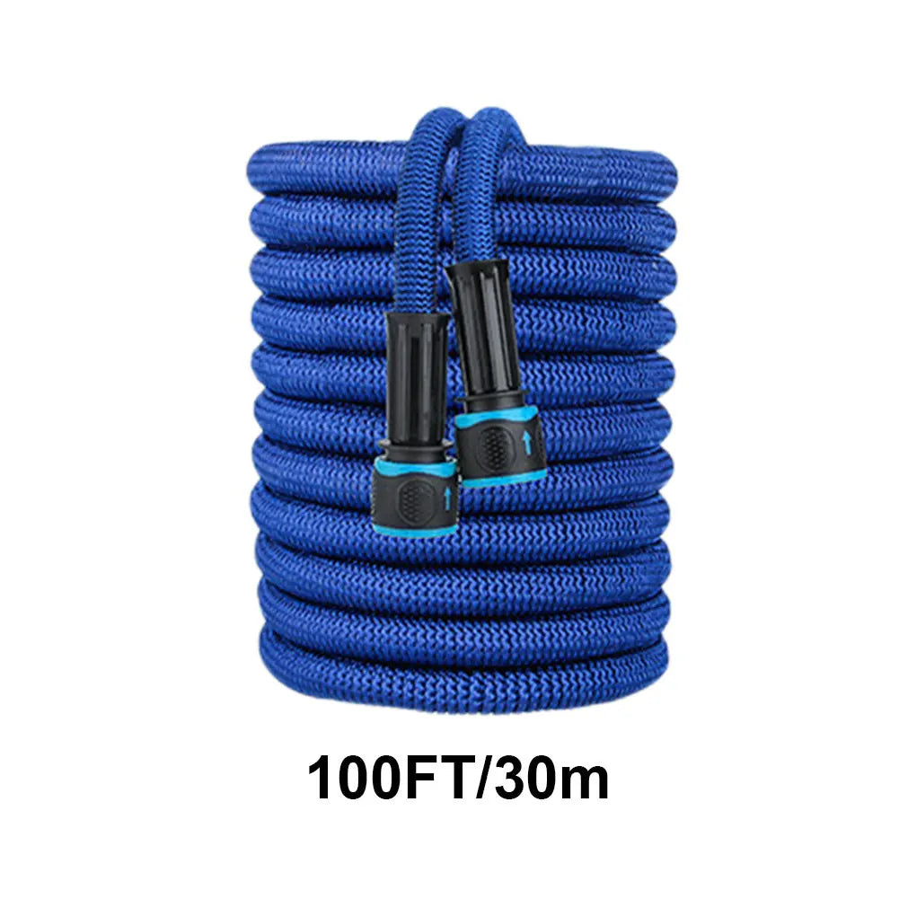 25FT-200FT Expandable Flexible Water Hose Car Wash Hose Water Gun Hose Garden Sprayer Gardening Watering Hose Irrigation Tools