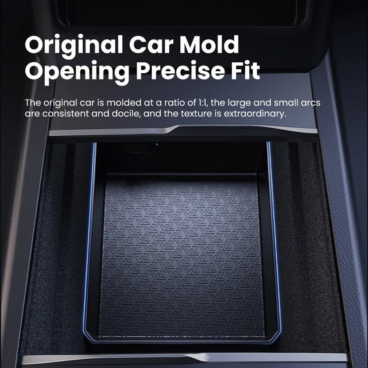 YZ For New Tesla Model 3 Y Highland Juniper 2025 Center Console Under Storage Under Organizer Interior Storage Box Organizer