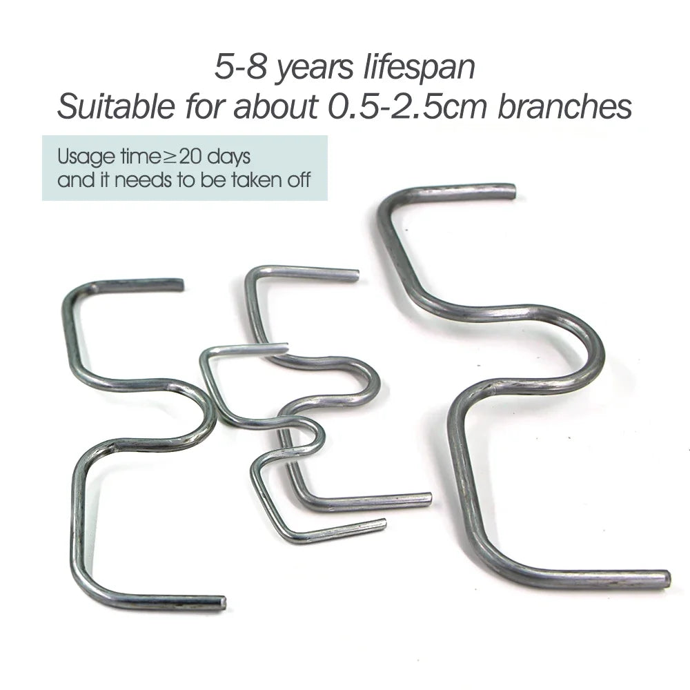 30/50Pcs 4 Size Reusable Branch Limb Spreader Garden Yard Trees Branches Fixator Strong Fruit Tree Support Holder Vine Trainers