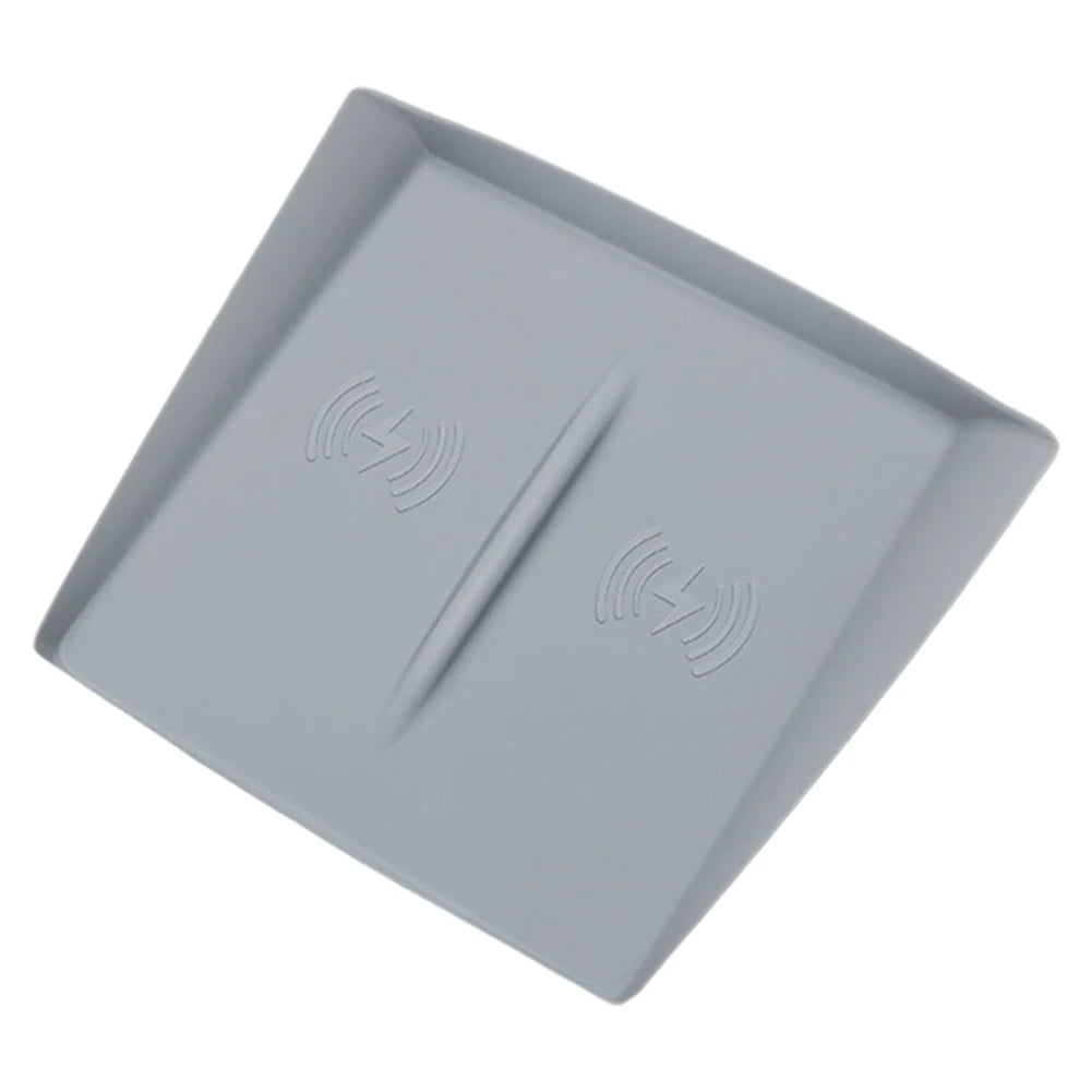 Wireless Charger Pad Silicone Mobile Phone Non-Slip Mat Scratch-Resistant Anti-Slip Charger Pad Cover for Tesla Model 3 Highland