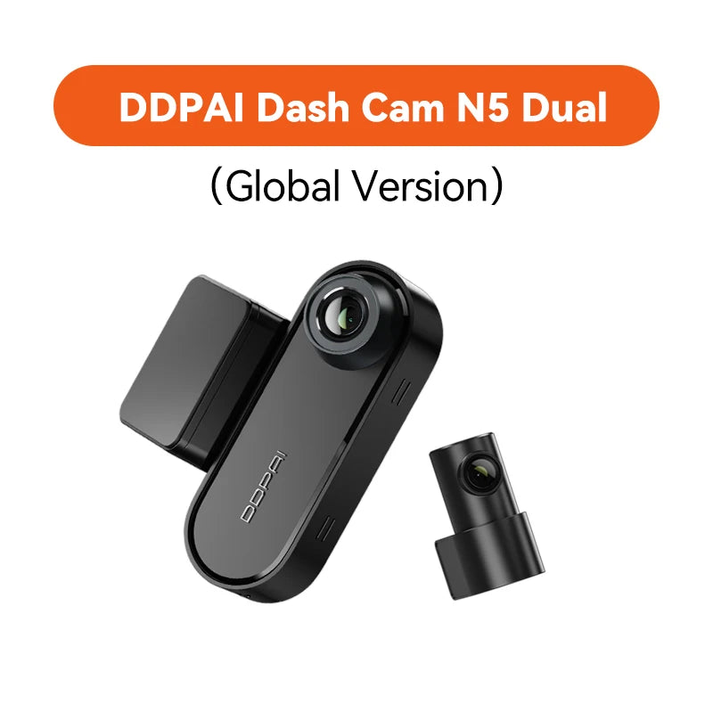 DDPAI Dash Cam N5 Dual Front and Rear 4K Ultra HD Resolution Dash Came