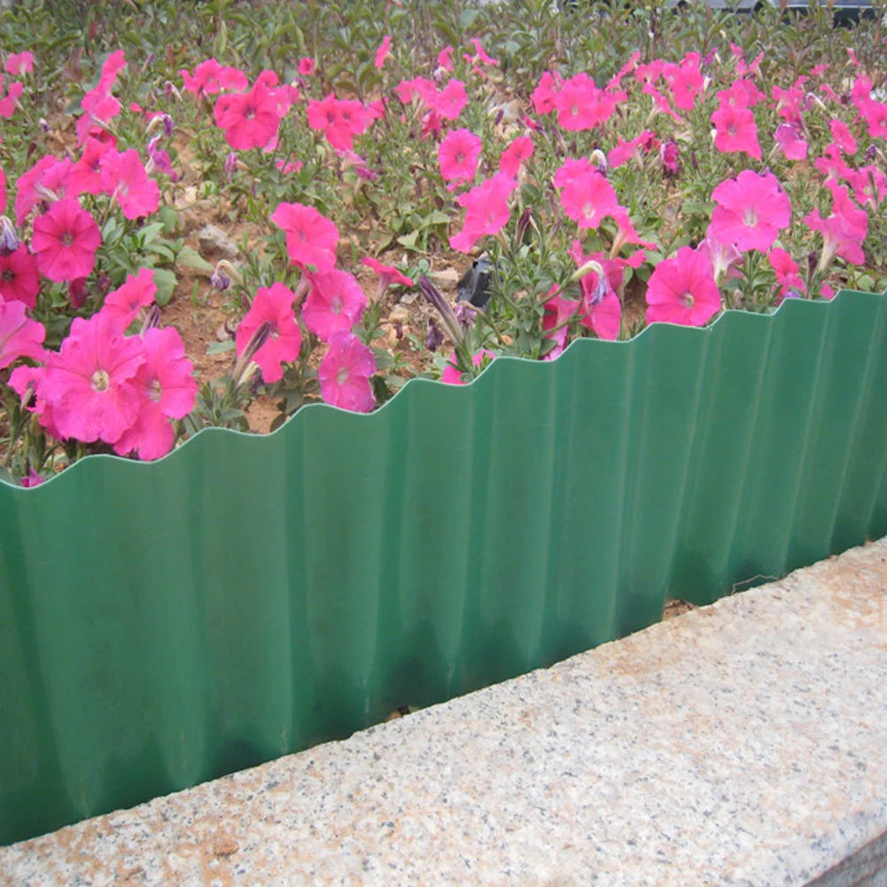 30/40cm Grass Lawn Edge Border Path Edging Fence Outdoor Landscape Garden Decor Flexible Lawn Edging Border Fence Waterproof