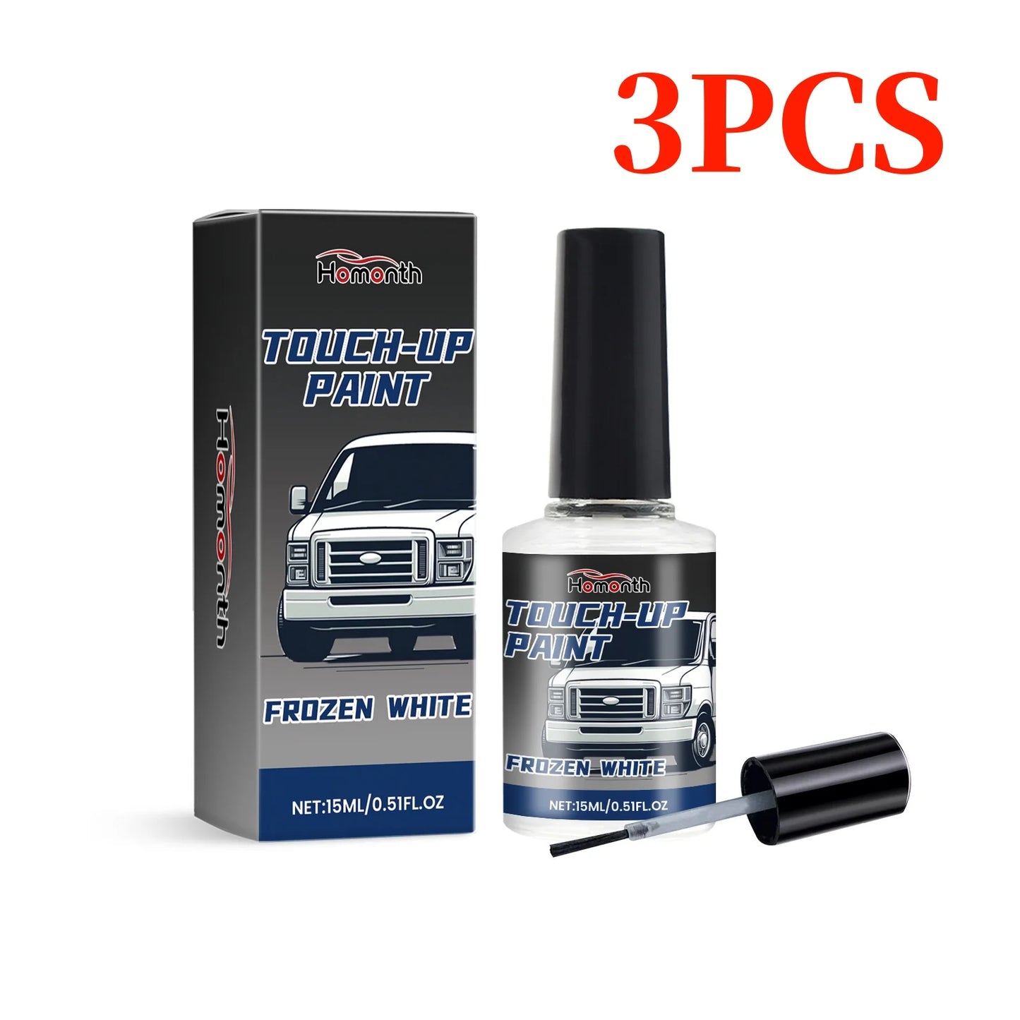 1/2/3PCS Pearl White Car Special 1/2/3PCS Car Self Brushing Paint Scra