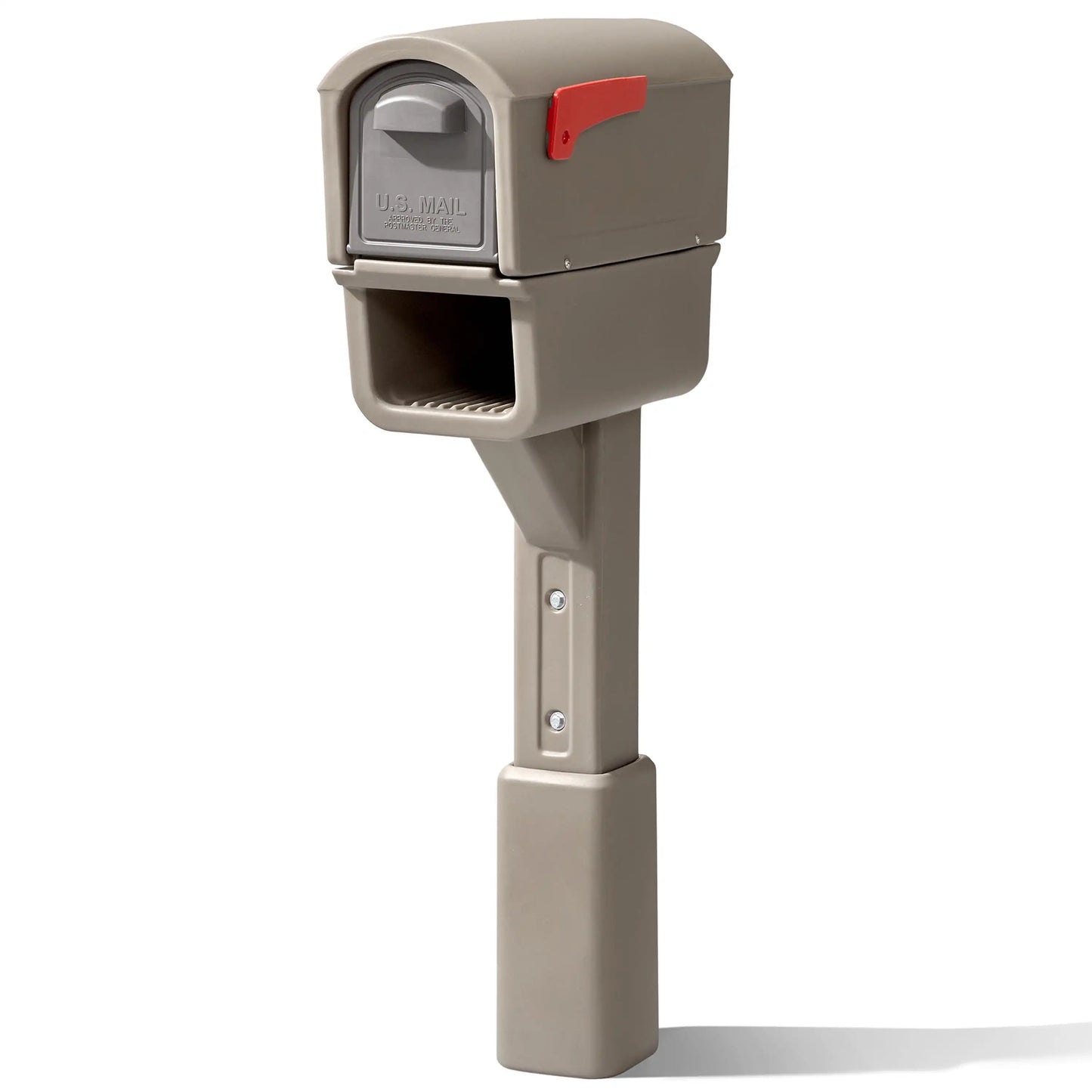 Express Plus Plastic Mailbox Mocha Finish
