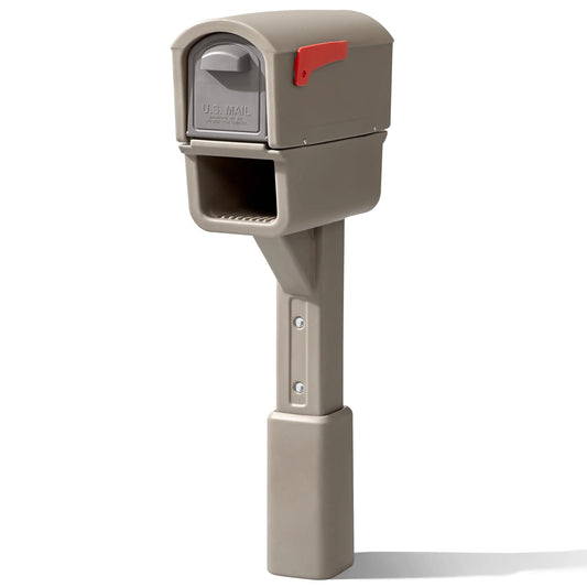 Express Plus Plastic Mailbox Mocha Finish