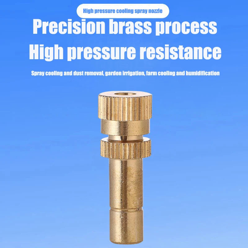 72W Large Garden Irrigation Timer Watering System Fog Nozzles Irrigation Kit Automatic Spray Misting Plant Watering System