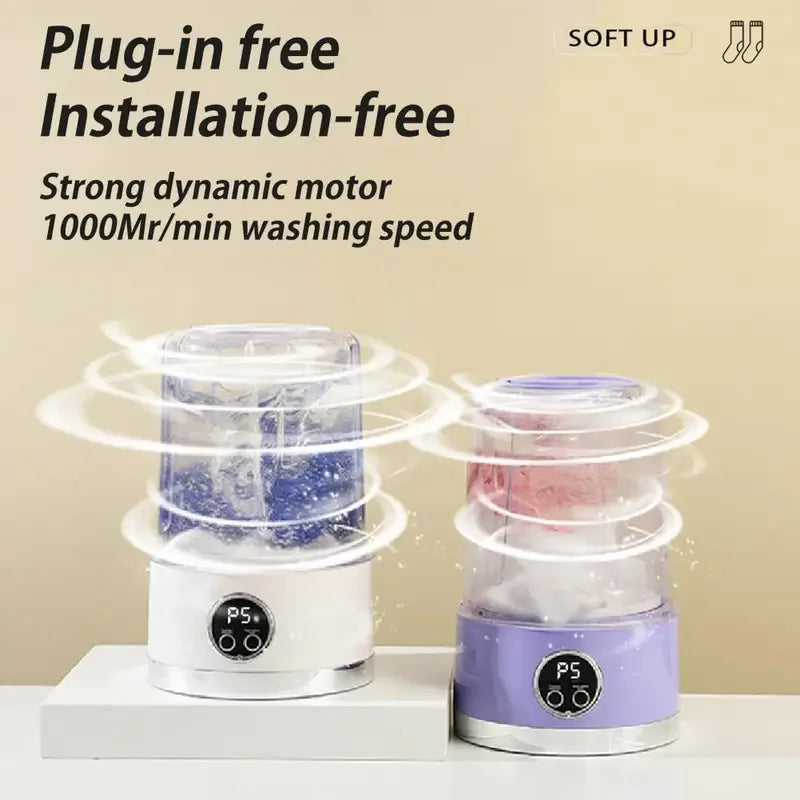 Portable Mini Washing Machine