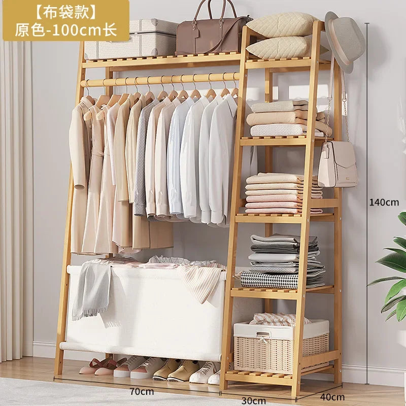 Movable Clothes Hanger Coats Clothing Rack Shelfs Home Furniture Room Shelves Closet Closet Shoe Organizer Jingle Bells Sofa