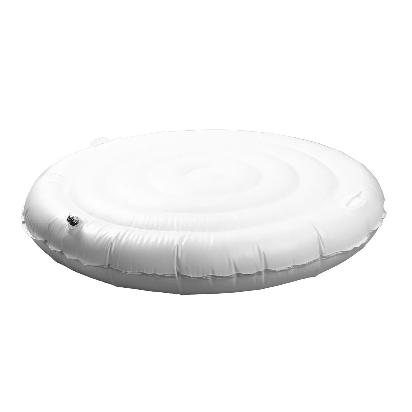 4.5 Ft Inflatable Hot Tub Cover Foldable Energy Saving Lid for Round Outdoor Inflatable Hot Tubs