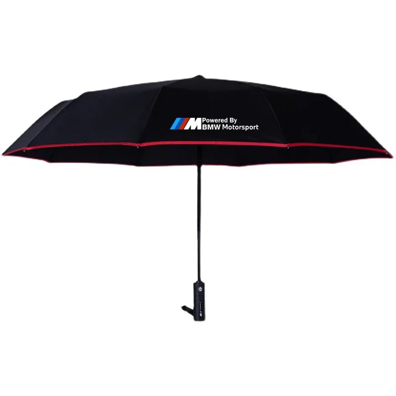 BMW M Motorsport Auto Folding Windproof Car Sunshade Umbrella | AlluCanFind