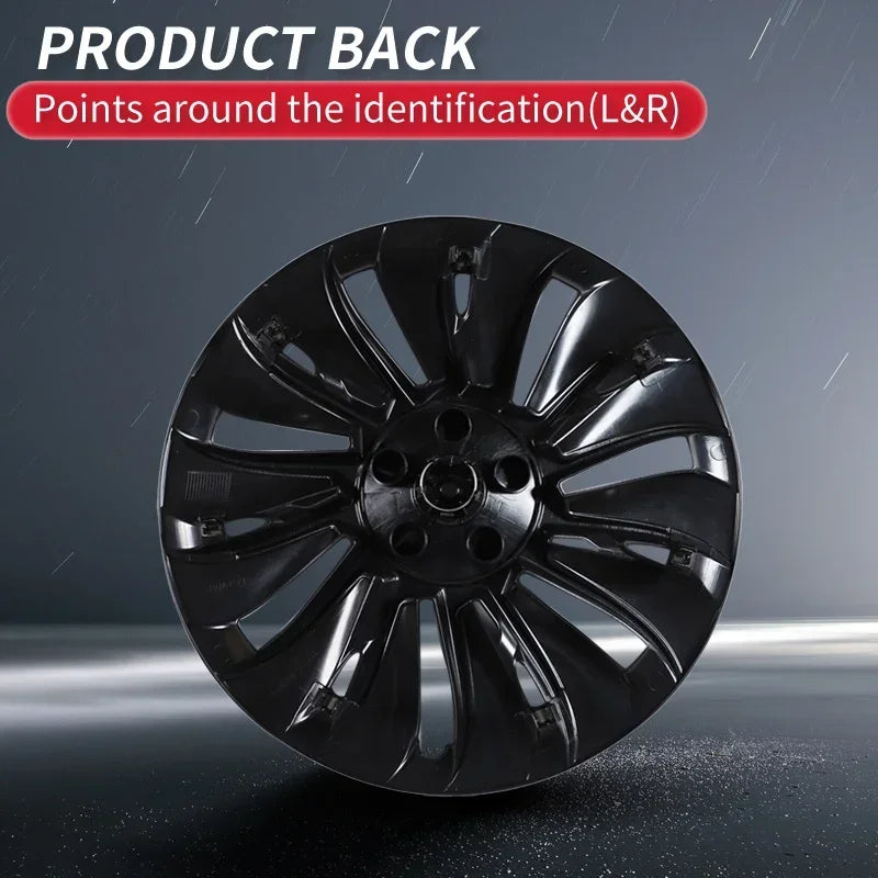 4PCS HubCap Performance Automobile Replacemen Hub cap Full Rim Cover Accessories for Tesla Model Y 19 Inch Wheel Caps 2018-2024