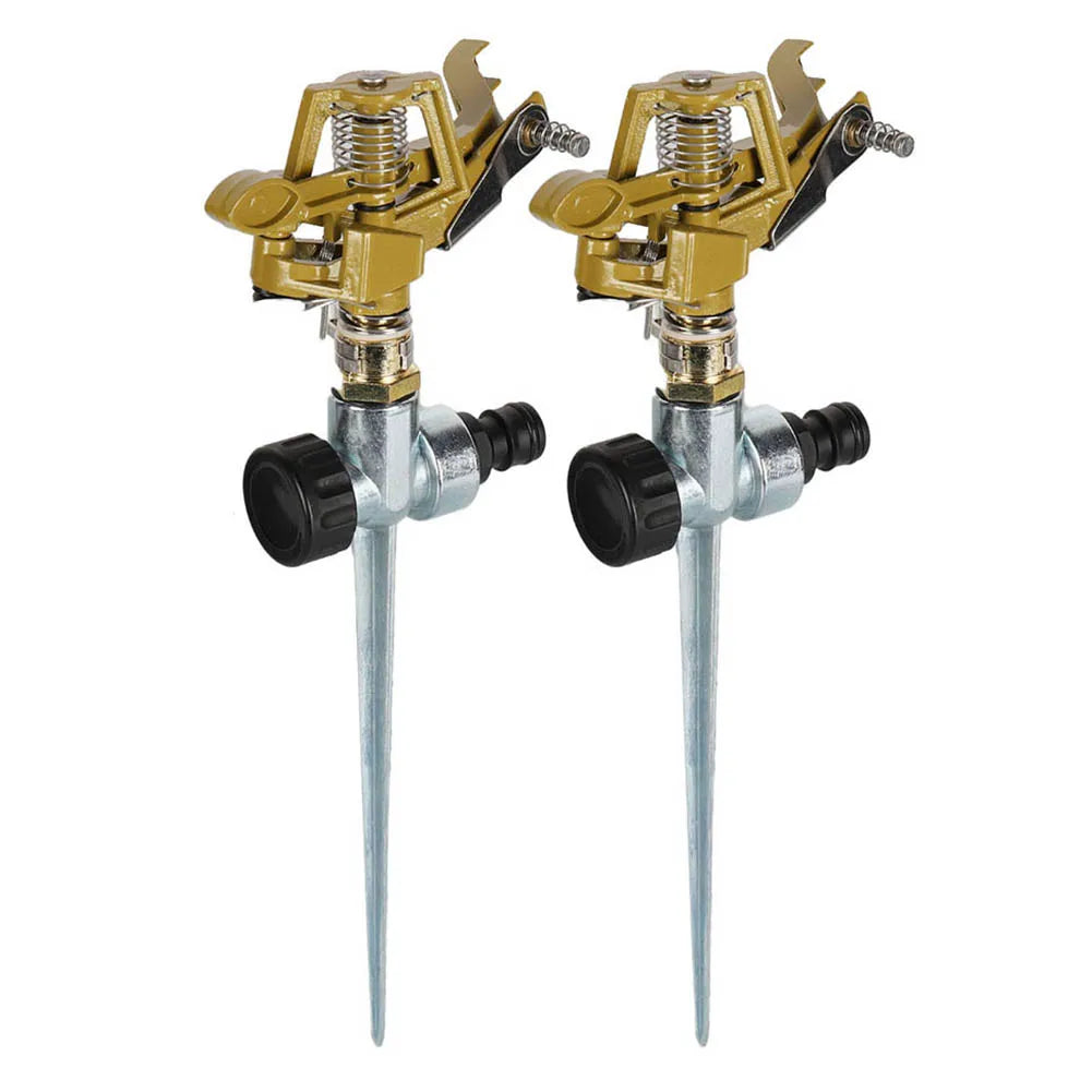 Garden Sprinkler 360° Rotation Irrigation Watering System Automatic Agriculture Lawn Farm Greenhouse Plant Watering Sprinkler