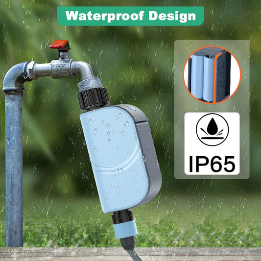 Smart Tuya WiFi Garden Watering Timers Sprinkler Valve Programmable Auto Irrigation Watering Timer Irrigation Watering System