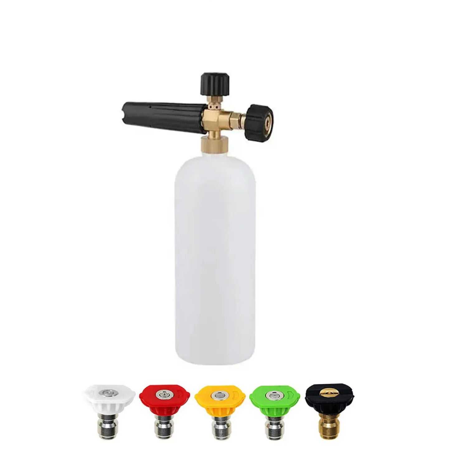 High Pressure Washer Gun , Car Washer Gun with 5 Nozzles and M22 Coupler For Car Washing And Garden Cleaning Tools