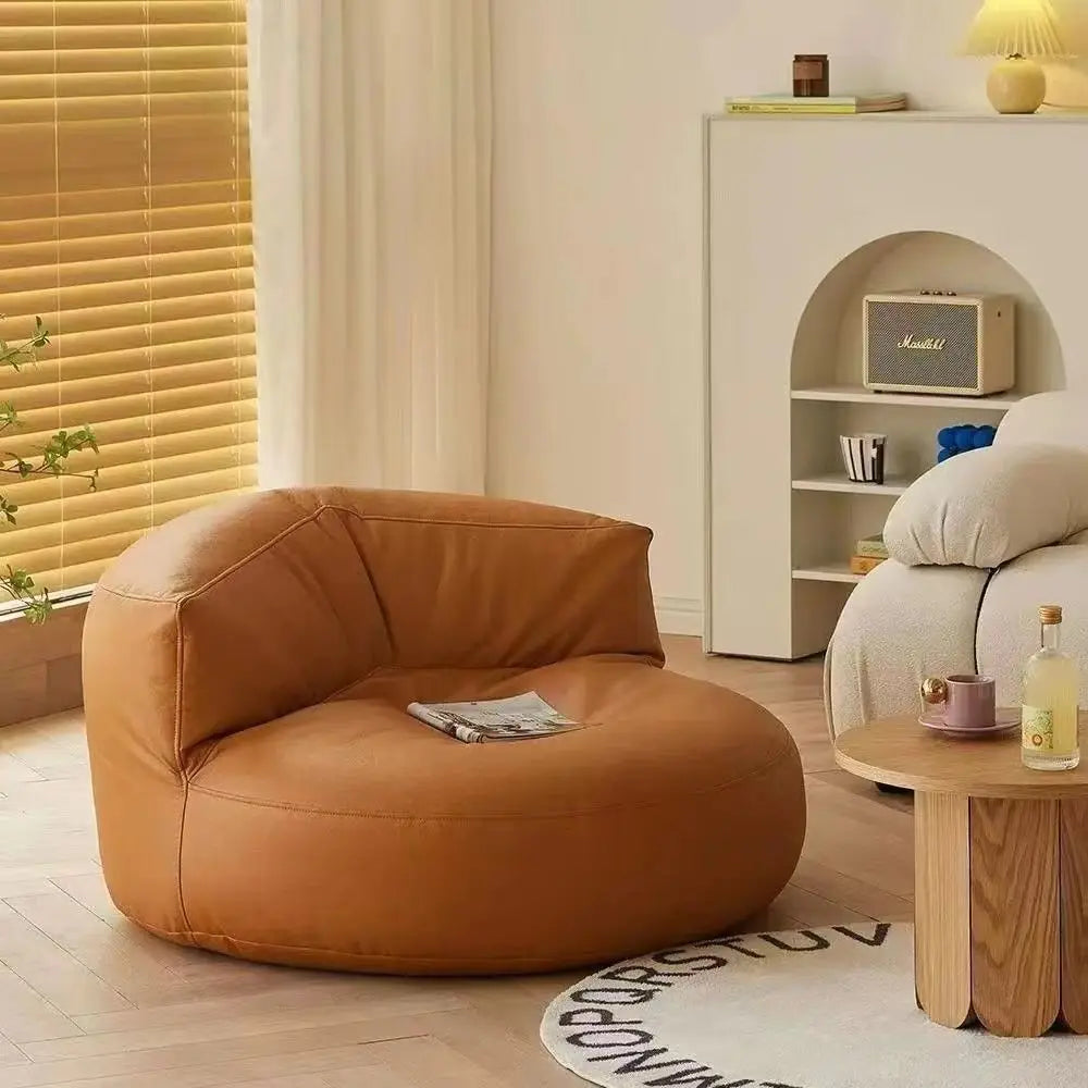 GUIG Lazy Sofa Can Lie In The Family Living Room Balcony Small Apartment Beanbag Tatami Network Red Single Sofa Living Room