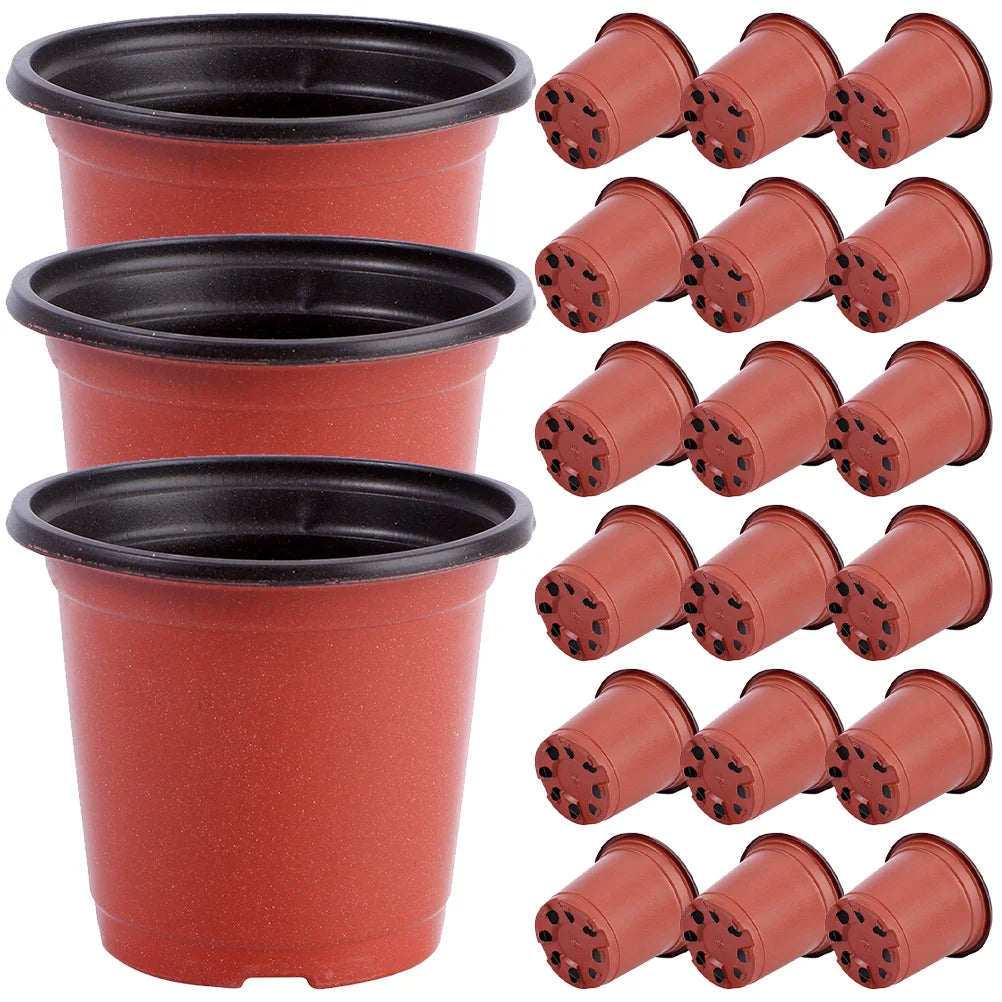 100 Pcs Seedling Pot Plant Nursery Pots Gardening Container Germination Cup Propagator Pots Greenhouse Grow Cup Garden Supplies