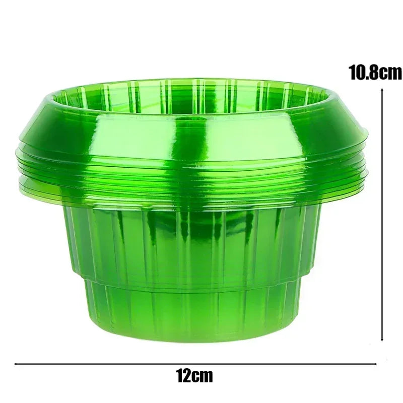 10x Plant Garden Protective Cover Snail Collar Slug Flower Pot Guard Protectors Reusable Agricultural Plant Guard From Insects