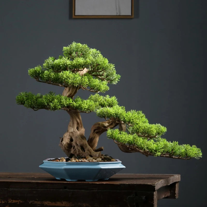 Chinese Purple Sand Ceramic Flowerpot Desktop Large-Diameter Glazed Flowerpot Classical Succulent Landscape Bonsai Flower Pot