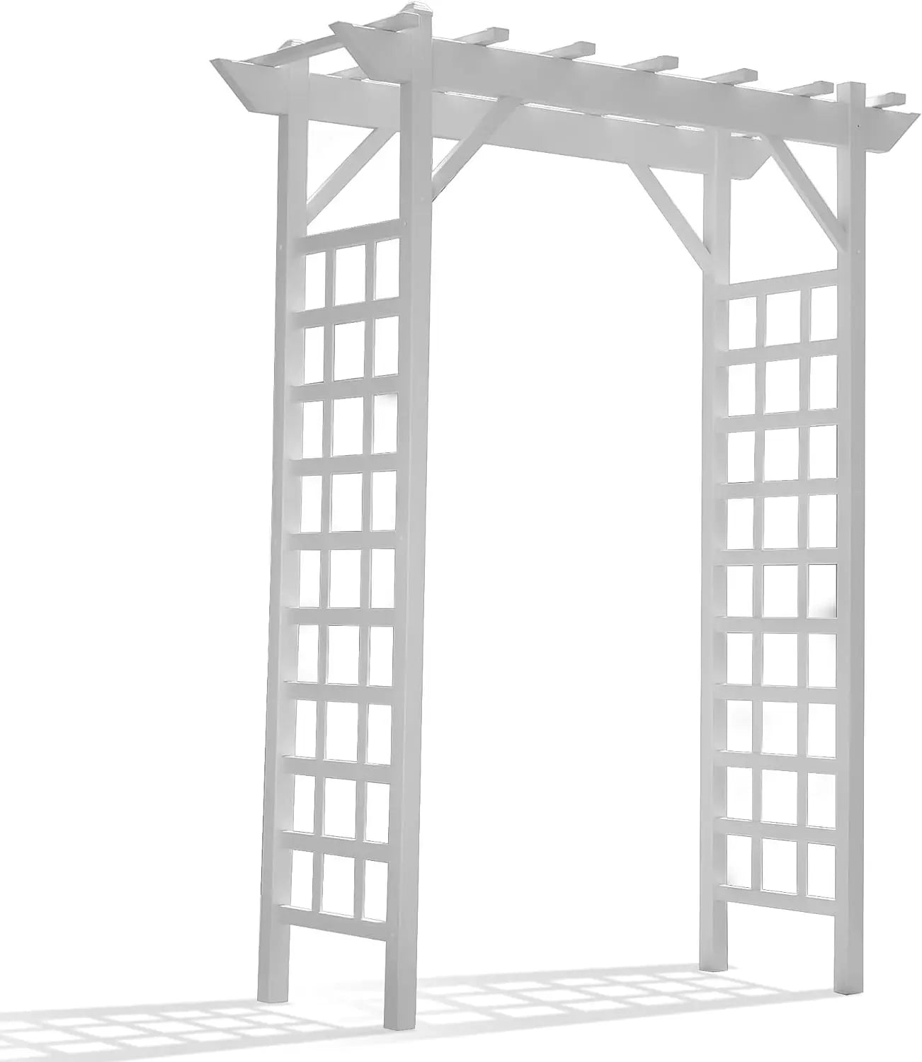 Outdoor Garden Arch, Wellington Arbor Trellis for Climbing Plants