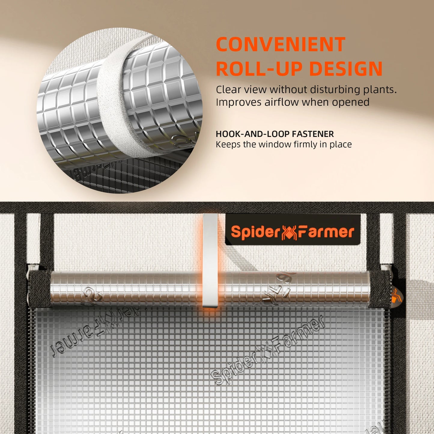 Spider Farmer Grow Tent  60x60x80CM Reflective Mylar 2000D Oxford Cloth Indoor Home Box For Indoor Home Box Hydroponic 3x3x6FT
