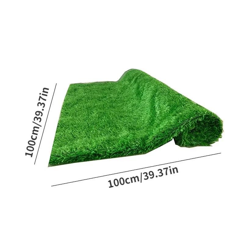 Grass Mat Green Artificial Grass Fake Lawn Landscape DIY Garden Simulation Moss Lawns Mats Indoor Outdoor Decorations Home Decor