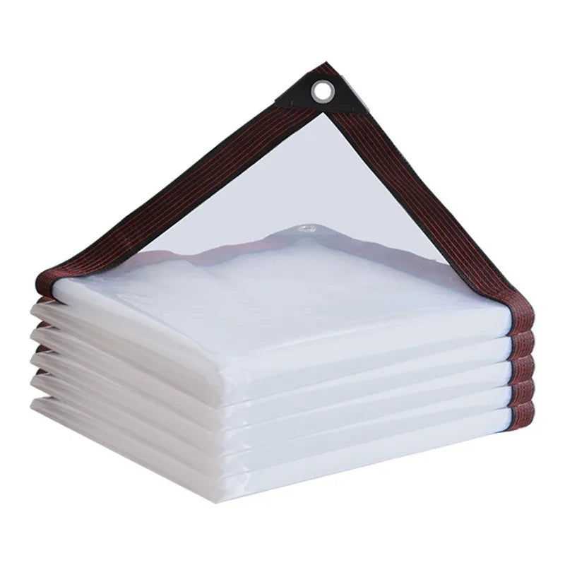 Thickening Transparent Rain Cloth Gardening Waterproof Cloth Rain Proof Windproof Balcony Awning Suitable For Multiple Scenarios