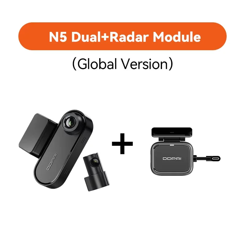 DDPAI Dash Cam N5 Dual Front and Rear 4K Ultra HD Resolution Dash Came