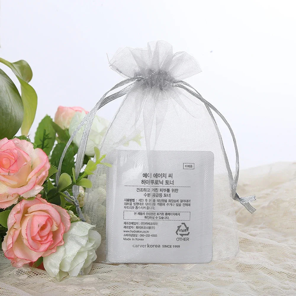 20-100pcs Strawberry Grapes Fruit Grow Bags Netting Mesh Vegetable Plant Protection Bags For Pest Control Anti-Bird Garden Tools