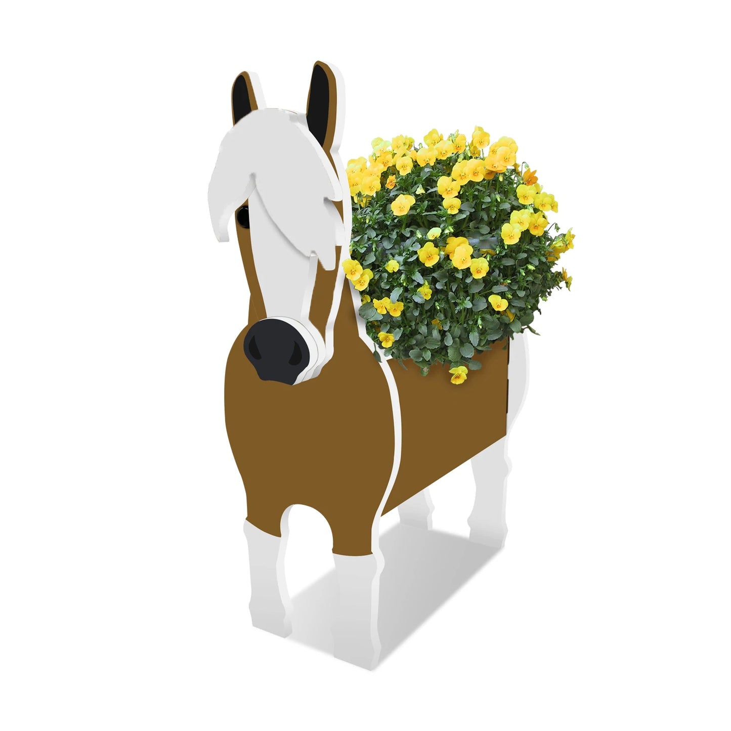 DIY Dog Planter Garden Flower Pot Pomeranian Husky Horse Sheep Elephant Bear Vase Pots Animal PVC FlowerPots Garden Home Decor