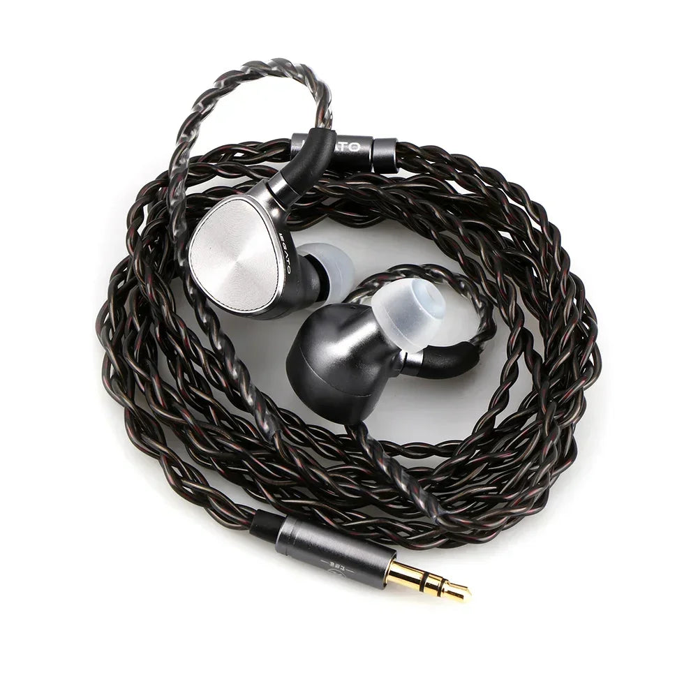 7Hz Legato Headphone 2DD HiFi In Ear IEM Monitor Dual Dynamic Driver Earphone IEM with Detachable OCC 0.78mm 2Pin Cable