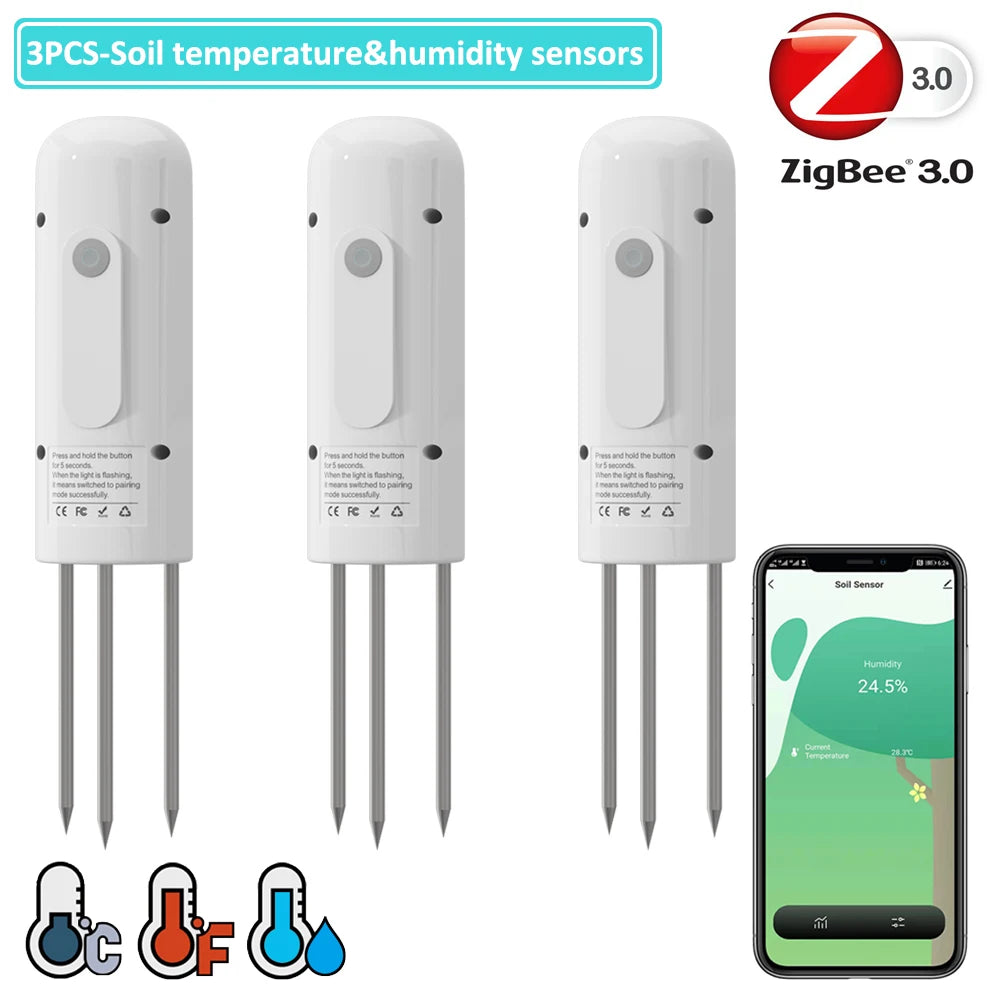 ZIGBEE WIFI Garden Watering Timer Smart Sprinkler Drip Irrigation System Built-in Water Flow Recorder Water Controller TUYA