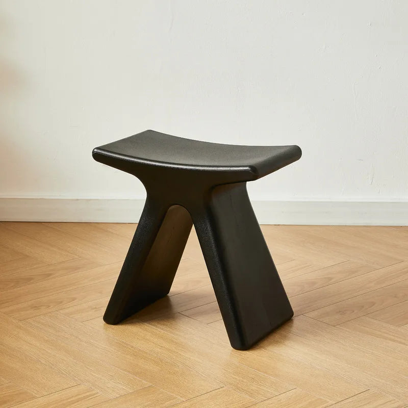 Wuli Nordic Household Shoe Changing Stool Creative Small Bench Modern Minimalist Small Stool Low Stool Special-shaped Stool 2024
