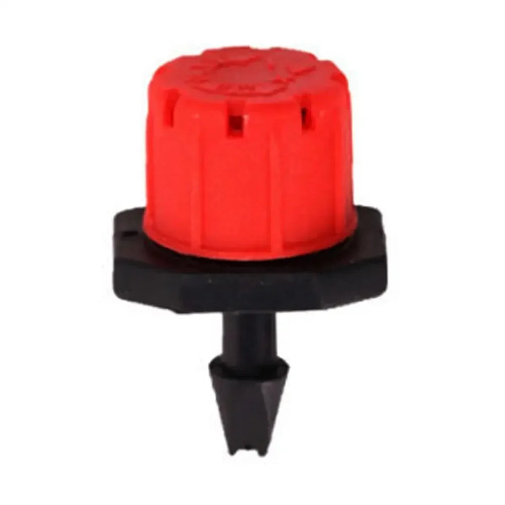 100-1000pcs Adjustable Drip Irrigation Droppers Rotating Sprinklers 1/4'' Emitter Dripper For Micro Balcony Yard Watering System