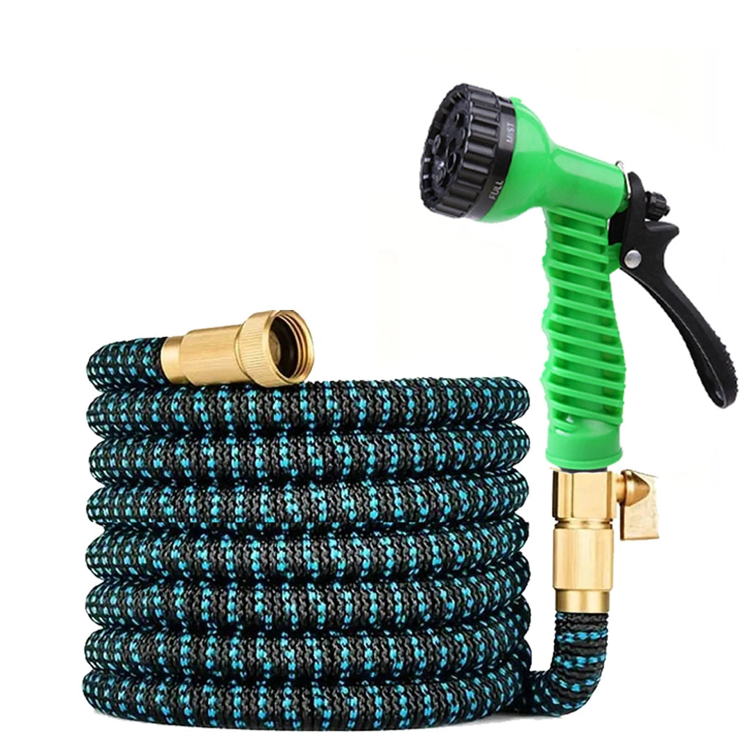 Garden Hose Expandable Magic Hose For Garden Watering And Cleaning, 3/4 ", Connector, Sprinkler Head, Watering Device, No Kinks