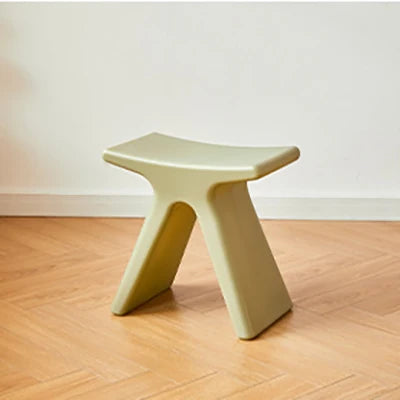 Wuli Nordic Household Shoe Changing Stool Creative Small Bench Modern Minimalist Small Stool Low Stool Special-shaped Stool 2024
