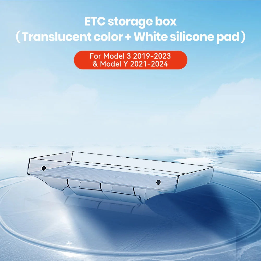 YZ For 2021-2025 Tesla Highland Model 3 Y Juniper Tray Magnetic Under Screen Hidden Storage Box Magnetic Hidden Screen Box