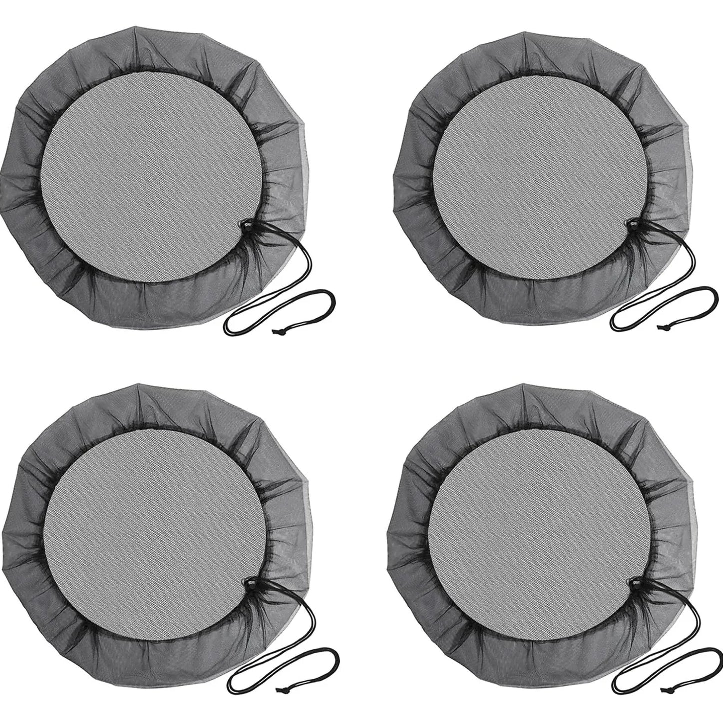 Rain Barrel Cover PE Mesh Anti-Mosquito Netting Outdoor Water Tank Protection Durable Rainwater Harvesting Collection Bucket