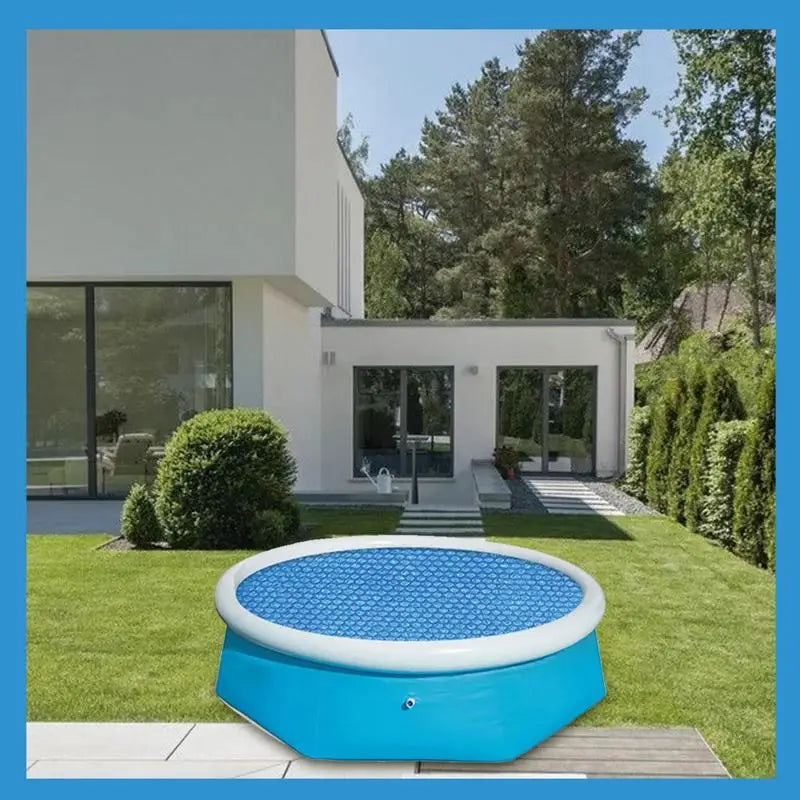 Rectangular Pool Cover Retaining Solar Swimming Pool Insulation Film Blue Solar Foil Pool Heating Solar High-quality Tarpaulin
